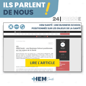 revue de presse HEM Sante business school sante